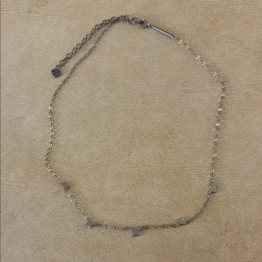 Kendra Scott Silver Butterfly Necklace
